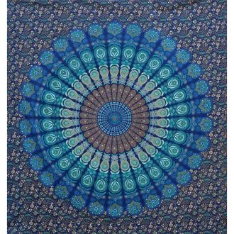 OEM Tapiz De Regalo, Tapiz Hippie Mandala Bohemio Psicod&eacute;lico Indio Complejo Para Colgar En La Pared, Ropa De Cama, Colcha
