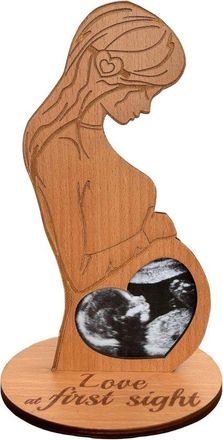 OEM Marco De Fotos De Madera Para Ecograf&iacute;as, Regalo Para Futuras Mam&aacute;s Y Para Embarazadas