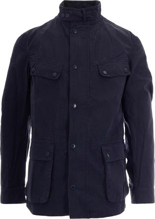 Barbour Lichte jassen - Heren - Zomerjassen - Blauw - M - Katoen - Jassen