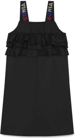 Sonia Rykiel Strappy Cotton Dress - Black