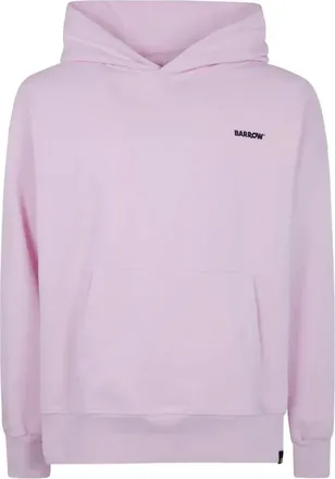 Barrow Barrow, Hoodies & sweatvesten, Heren, Roze, L, Katoen, Hoodie