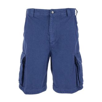 ERL Casual Shorts, male, Blue, Size: M Cargo Shorts Woven