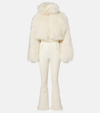 Cordova Nozawa shearling ski suit