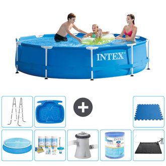 Intex Piscina Con Estructura Redonda - 305x76 Cm - 7-piezas S31521