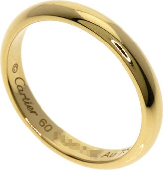 Cartier Yellow Gold (18K) Band Ring (Pre-Owned)