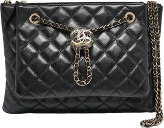 Chanel Borsa a tracolla trapuntata Pre-owned - - Pre-owned - Donna - Nero - ONE SIZE