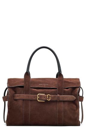 Marc Jacobs The Suede Dakota Tote in Dark Brown at Nordstrom