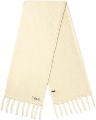 Tous Crystal Sjaal - Dames - Sjaals - Beige - ONE Size - Wol - Accessoires