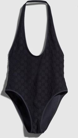 Gucci GG Stretch Jersey Bodysuit, Black, Ready-to-wear