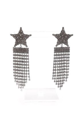 For Love & Lemons Womens Mirabelle Earrings In Silver