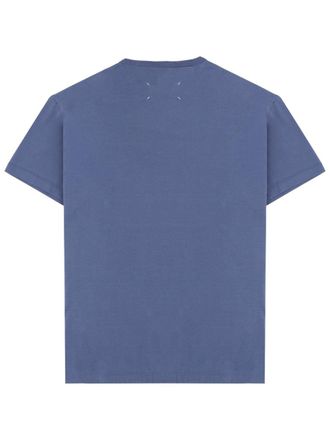 Maison Margiela Cotton T-Shirt - Blue
