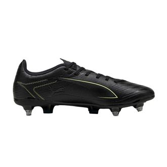 Puma Ultra 6 voetbalschoenen voor heren, voor zachte ondergrond (Poema Zwart)