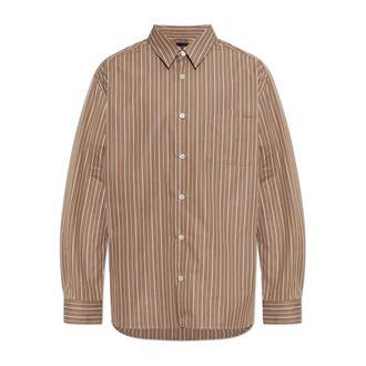 A.P.C. Malo Shirt - Heren - Casual Overhemden - Bruin - M - Katoen - Overhemden