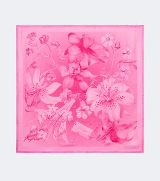 Gucci Gucci Flora silk twill scarf