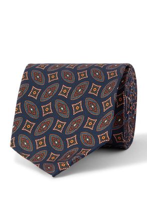 Rubinacci 9cm Silk-Jacquard Tie