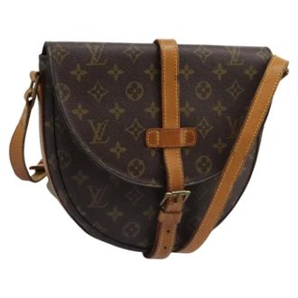 Louis Vuitton Tweedehands Canvas Louis Vuitton tassen - Dames - Pre-owned - Bruin - Maat: ONE Size Leer