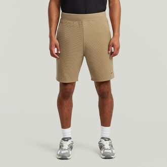 G-Star Structured Jersey Short - Beige - Heren