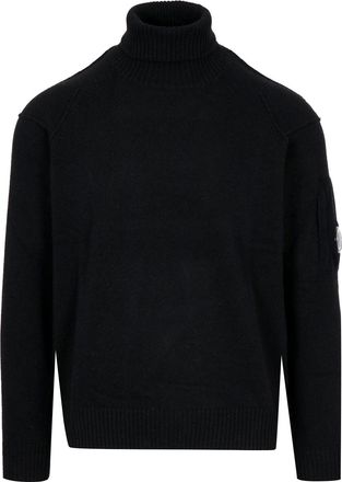 C.P. Company C.P. Firmenpullover Schwarz