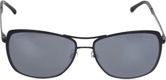 Chanel Occhiali da sole squadrati anni 2010 - Nero