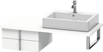 Duravit Duravit Vero Mueble Para Consola, 6578, 2 Cajones, 500mm, Color (frente/cuerpo): Blanco Mate Decoraci&oacute;n - Ve657801818