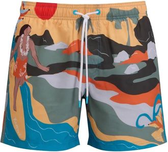 Sundek M504Bdrt 3G8 Boardshort - Heren - Strandmode - Veelkleurig - 2XL - Polyester - Badmode