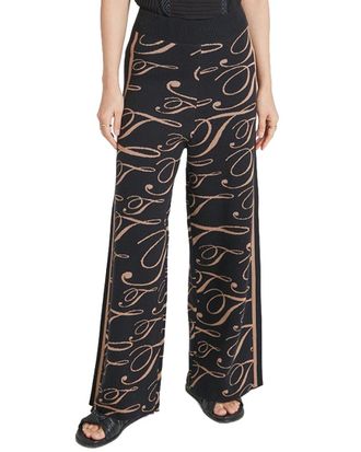 Temperley London T-Logo Mania Wool-Blend Trouser