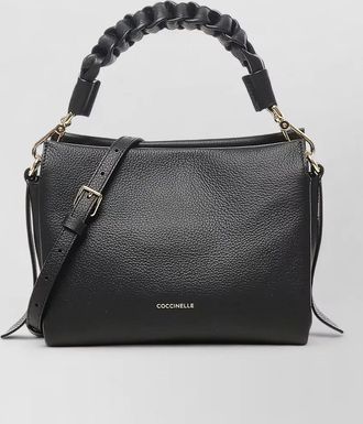 Coccinelle calf leather shoulder bag