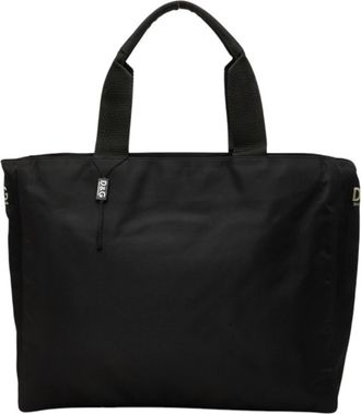 Dolce & Gabbana Black Nylon Tote Bag (Pre-Owned)