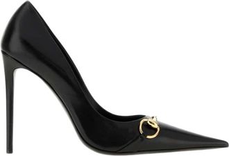 Gucci Donna Pump - Dames - Schoenen - Zwart - Maat: 36 EU Leer