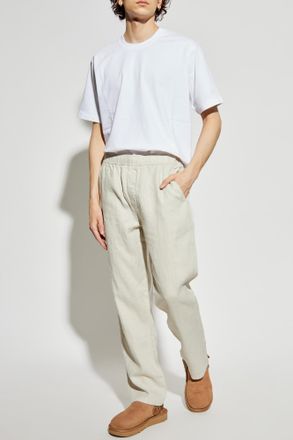 Sams&oslash;e & Sams&oslash;e Trousers Sajabari, Mens, Cream