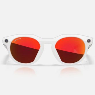 Oakley Sunglasses Ow8002 800204 Meta Hstn Warm Gray/Prizm Ruby Unisex