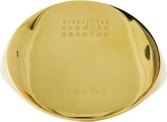 Maison Margiela Ovalen Armband - Dames - Ringen - Geel - M - Accessoires