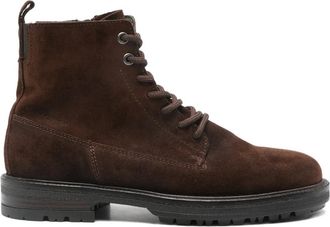 Marc O'Polo Rony lace-up zip boots - Black