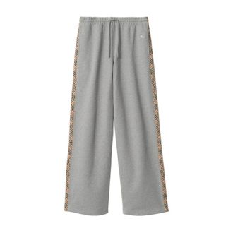 Burberry Dames, Broeken, Grijs, Maat: M