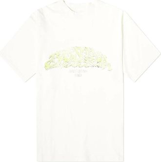 Balenciaga T-Shirt - Heren - T-shirts - Wit - S - Tops
