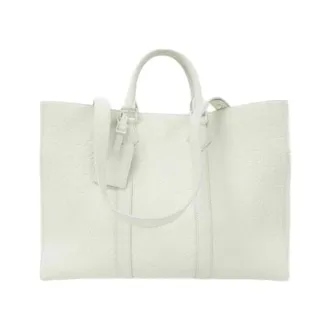 Louis Vuitton Pre-owned Taurillon Monogram Travel Bag - unisex - Louis Vuitton Vintage - Vintage Tote Bags - White - ONE SIZE - Pre-owned
