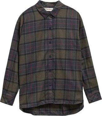 Barbour Overhemden, Dames, Veelkleurig, XS, Katoen, Elishaw Shirt