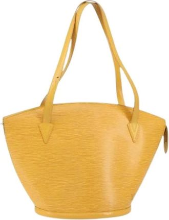 Louis Vuitton Pre-owned Shoulder Bags, female, Yellow, Size: ONE SIZE Pre-owned Vintage Shoulder Bag