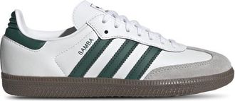 adidas Kids Originals Samba - Boys Grade School Shoes Gum/White/Collegiate Green Size 04.0