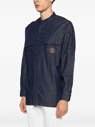 Emporio Armani Denim Shirt - Navy