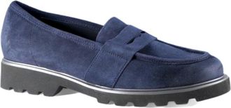 Ara Womens Harleigh Penny Loafers In Ocean Brush