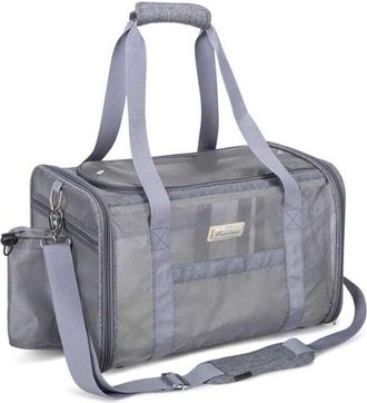 OEM Transport&iacute;n De Malla Truelove Gris Para Perros Y Gatos