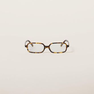 Miu Miu Miu Regard Sunglasses, Woman, Blue-ray Transparent Lenses