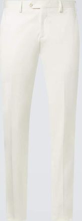 Lardini Mid-rise cotton slim pants