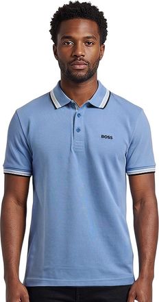 HUGO BOSS Sky Blue Logo Polos