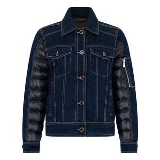 Moorer Denim Jackets, female, Blue, Size: 3XS Denim Jacket