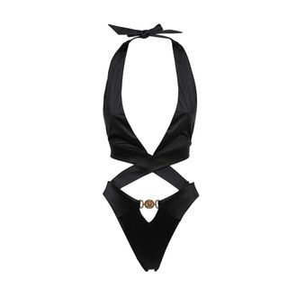 Versace Mujer, Trajes de ba&ntilde;o, Negro, Talla: L