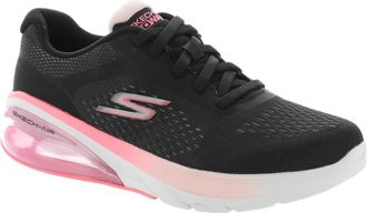 Skechers Womens Go Walk Air 3.0 Trainers, Black-pink, 5.5 UK