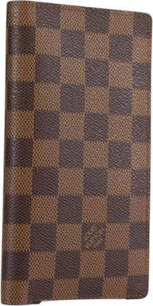 Louis Vuitton Pre-owned Wallets, female, Brown, Size: ONE SIZE Pre-owned Canvas Wallet