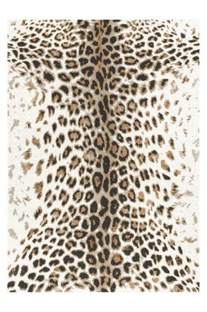 AFK Living Alfombra f&aacute;cil de mantener marr&oacute;n 200 x 290 cm